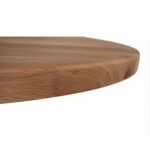Round solid wood worktop - detail 1